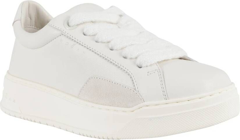 Hogan Casual Veterschoenen White Dames