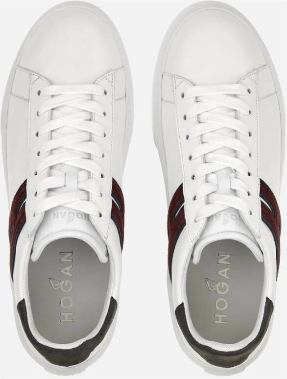 Hogan Casual Veterschoenen White Heren