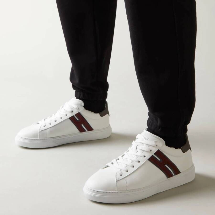 Hogan Casual Veterschoenen White Heren