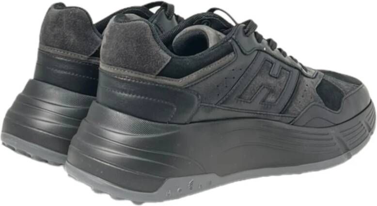 Hogan Casual Vetersneakers Black Dames