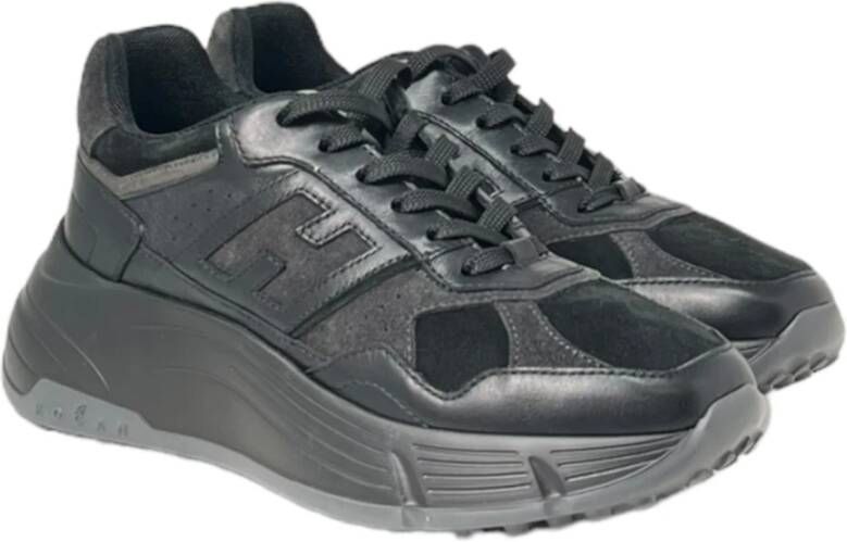 Hogan Casual Vetersneakers Black Dames