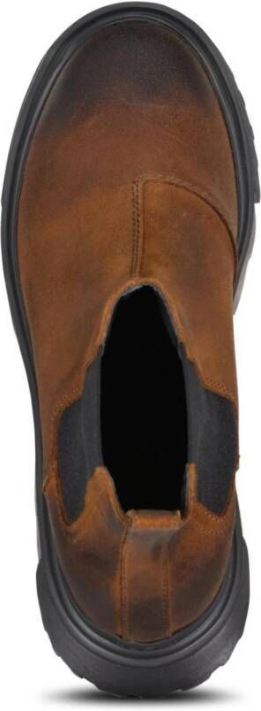 Hogan Chelsea Boots Brown Heren