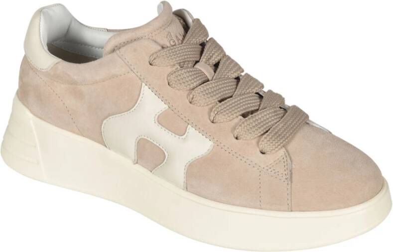 Hogan Chunky Low-Top Sneakers Beige Dames