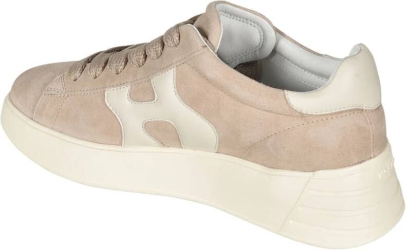 Hogan Chunky Low-Top Sneakers Beige Dames