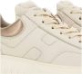 Hogan Chunky Sneakers met Geborduurd Logo Beige Dames - Thumbnail 2