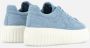 HOGAN Lage Sneakers Dames H-stripes Maat: 39 Materiaal: Denim Kleur: Blauw - Thumbnail 6