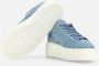 HOGAN Lage Sneakers Dames H-stripes Maat: 39 Materiaal: Denim Kleur: Blauw - Thumbnail 7