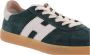 Hogan Cool Allacciato H Sneakers Groen Heren - Thumbnail 10