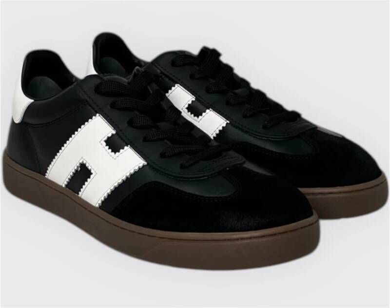 Hogan Cool Lace-Up Sneakers Black Heren