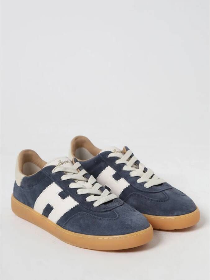 Hogan Cool Lace-Up Sneakers Blue Heren