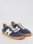 Hogan Cool Lace-Up Sneakers Blue Heren - Thumbnail 2