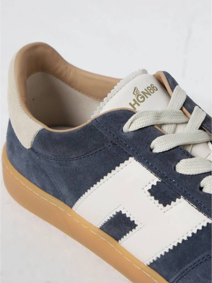 Hogan Cool Lace-Up Sneakers Blue Heren