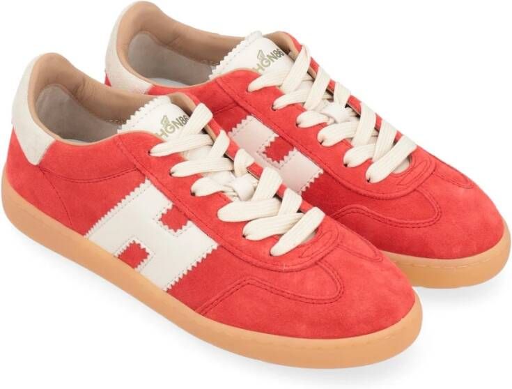 Hogan Cool Lace-Up Sneakers Red Dames