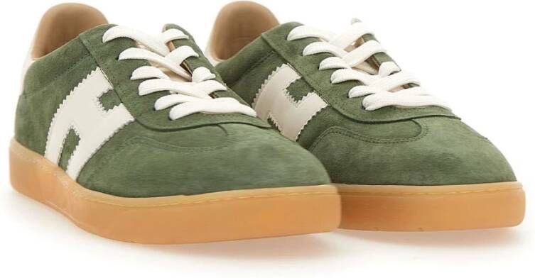 Hogan Coole Heren Sneakers Groen Wit Green Heren