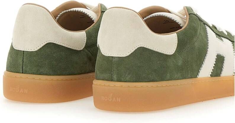 Hogan Coole Heren Sneakers Groen Wit Green Heren