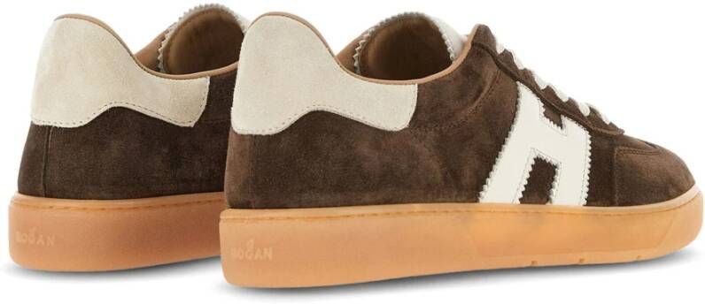 Hogan Coole Sneakers Brown Heren