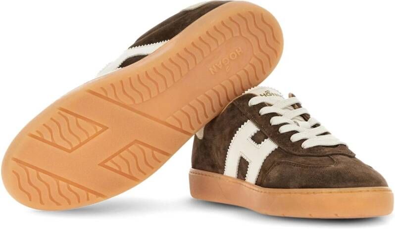 Hogan Coole Sneakers Brown Heren