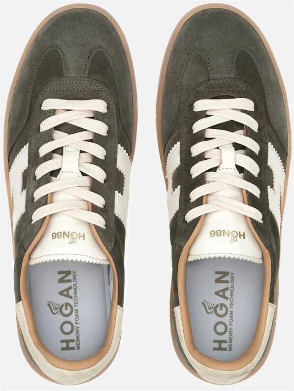 Hogan Coole sneakers met retro en eigentijdse stijl Green Heren