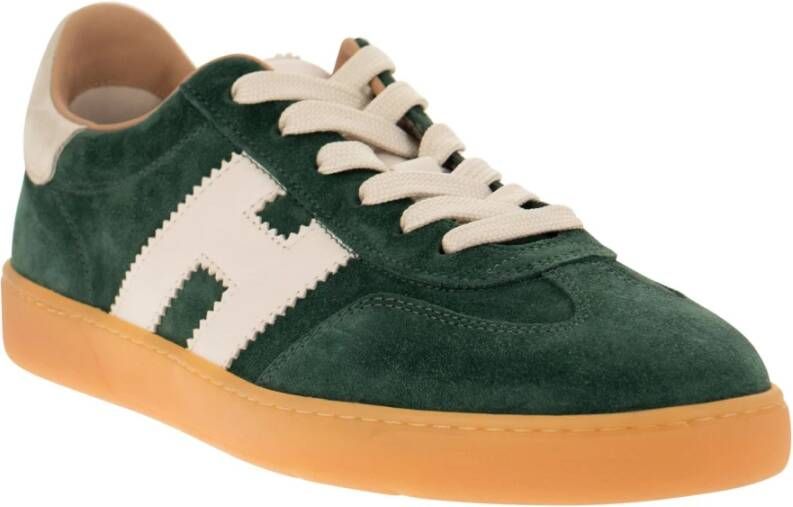 Hogan Coole Sneakers met Retro en Hedendaagse Stijl Green Heren