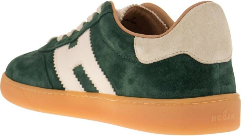 Hogan Coole Sneakers met Retro en Hedendaagse Stijl Green Heren