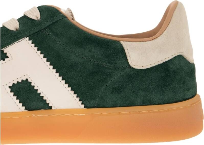 Hogan Coole Sneakers met Retro en Hedendaagse Stijl Green Heren