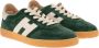 Hogan Coole Sneakers met Retro en Hedendaagse Stijl Green Heren - Thumbnail 4