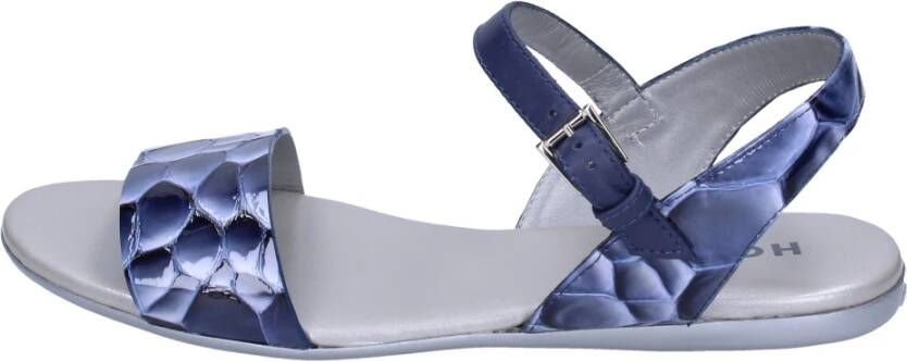 Hogan Dames Sandalen van Lakleer Blue Dames