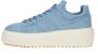 Hogan Denim Sneakers voor Vrouwen Blue Dames - Thumbnail 3