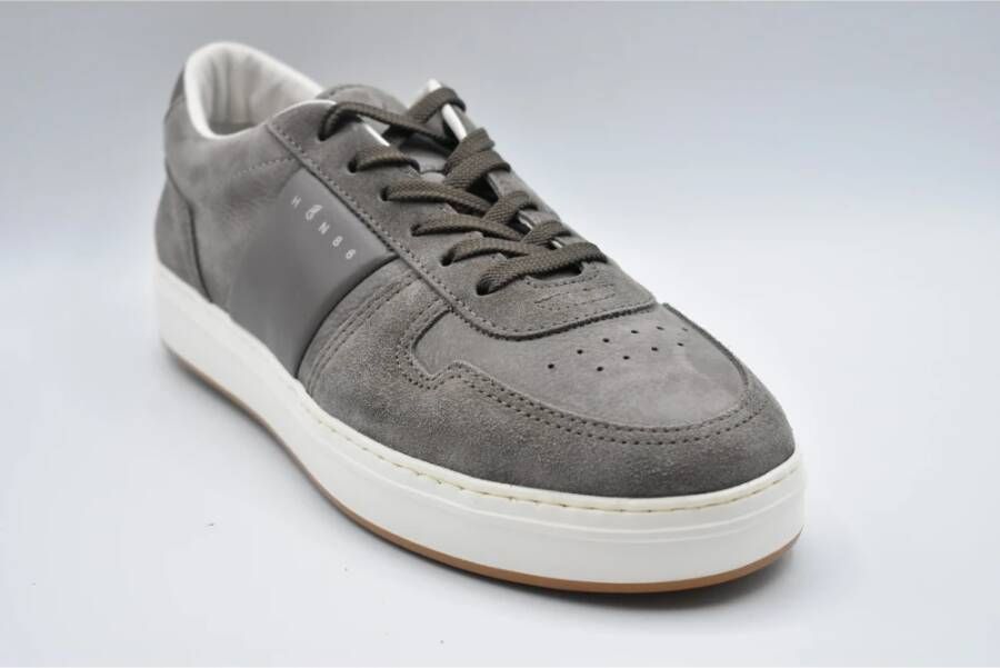 Hogan Duifgrijs Veterschoenen Gray Heren