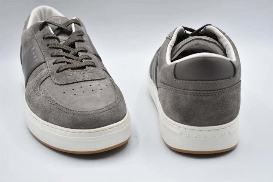 Hogan Duifgrijs Veterschoenen Gray Heren