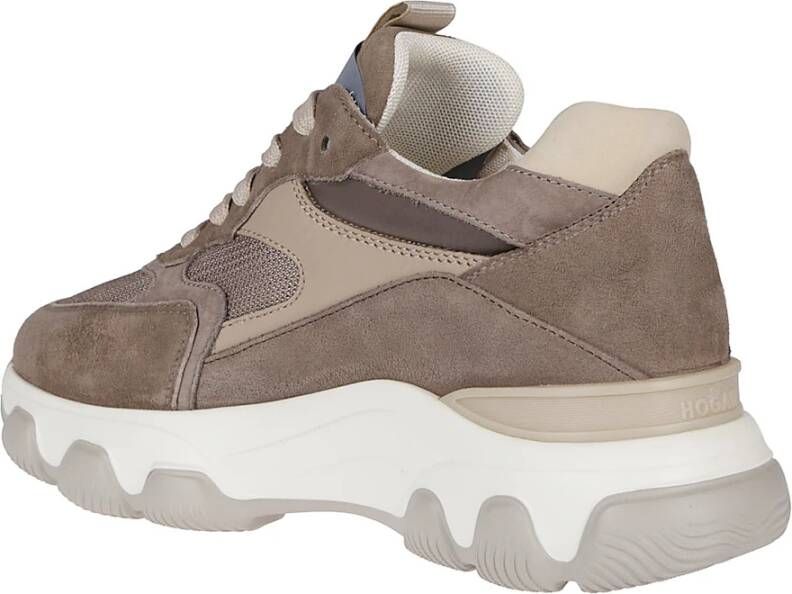 Hogan Dynamische Sneakers Brown Dames