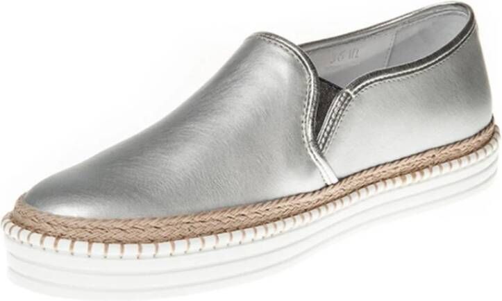 Hogan Espadrilles Gray Dames