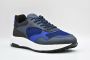 Hogan Dynamische blauwe leren sneakers Blauw Heren - Thumbnail 3