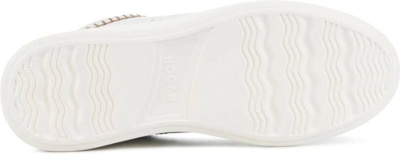 Hogan Gebroken Witte Sneakers White Dames