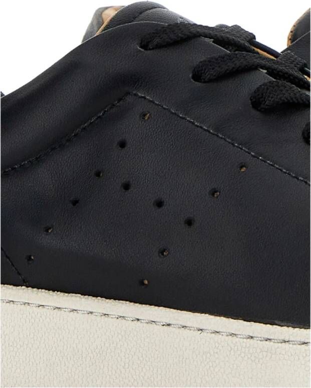 Hogan Geperforeerde Logo Sneakers Zwart Black Heren