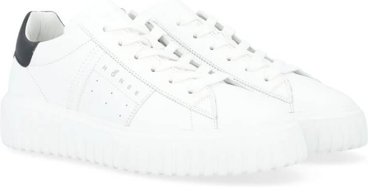 Hogan Gestreepte Band Sneakers White Heren