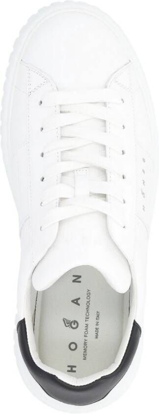 Hogan Gestreepte Band Sneakers White Heren