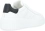 Hogan Gestreepte Elastische Band Loafers White Dames - Thumbnail 5