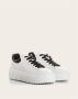 Hogan Gestreepte mand sneakers White Dames - Thumbnail 2