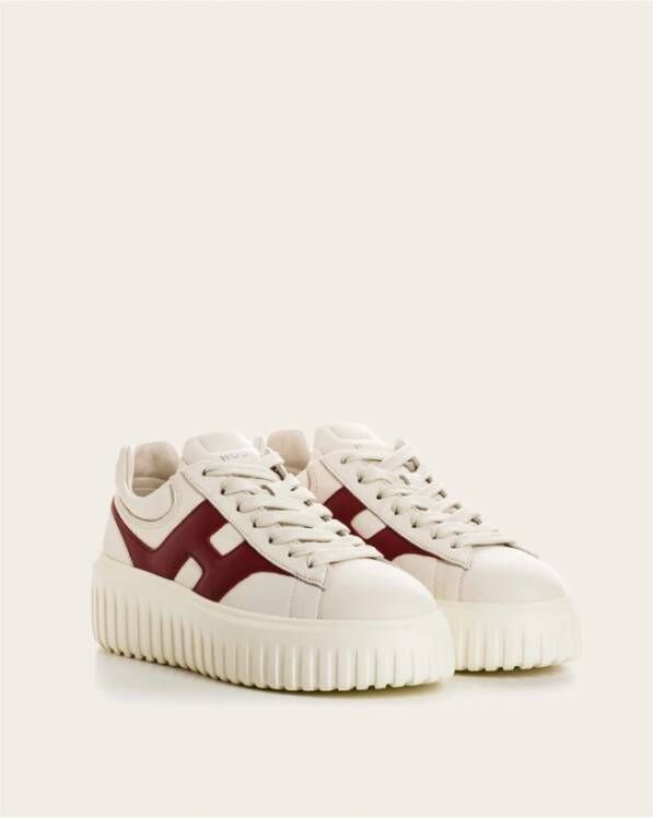 Hogan Gestreepte mand sneakers White Dames