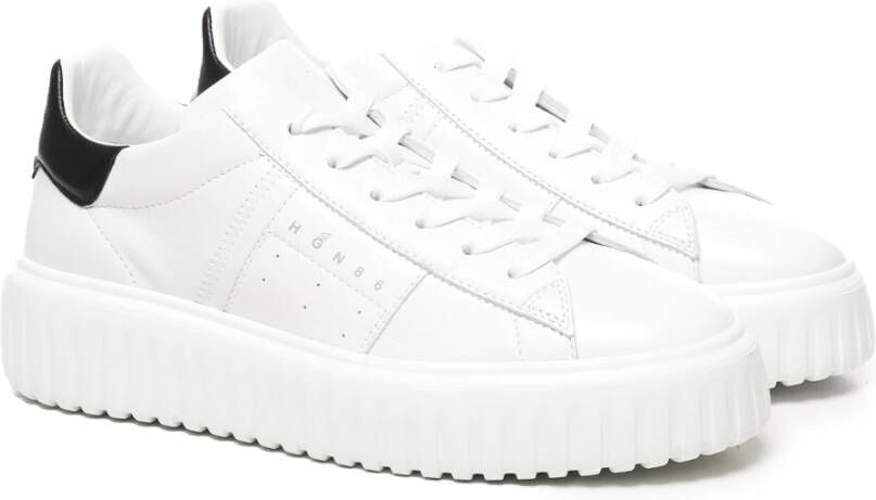 Hogan Gestreepte Sneakers met Nieuwe Band White Heren