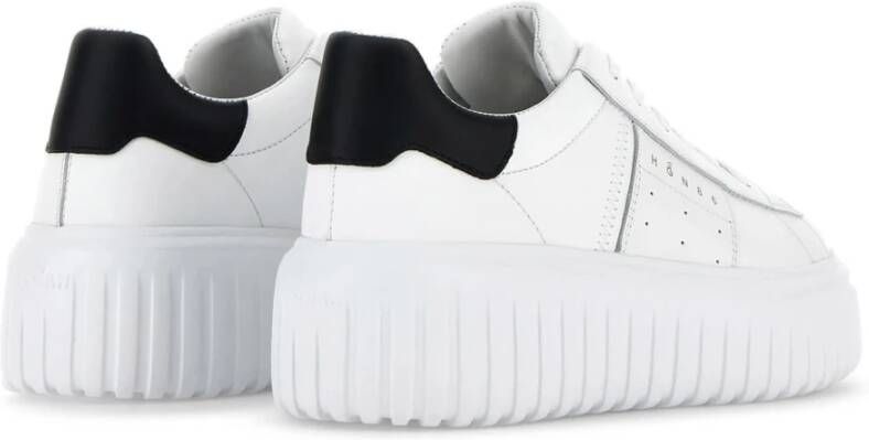 Hogan Gestreepte Sneakers White Dames