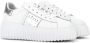 Hogan Gestreepte Sneakers White Dames - Thumbnail 2