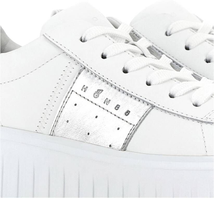 Hogan Gestreepte Sneakers White Dames