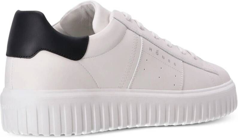 Hogan Gestreepte Sneakers White Heren