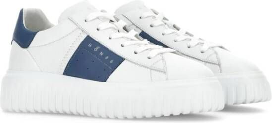 Hogan Gestreepte Sneakers White Heren