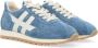 Hogan Geveterde Sneaker Blue Dames - Thumbnail 2