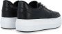 Hogan Geveterde Sneaker in Zwart Leer Black Dames - Thumbnail 3