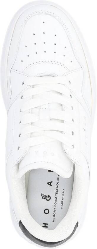 Hogan Geveterde Sneaker White Dames