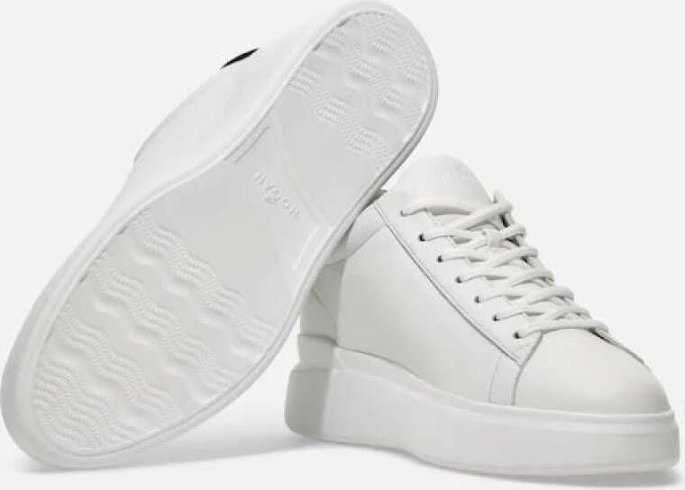 Hogan Geveterde Sneaker White Heren